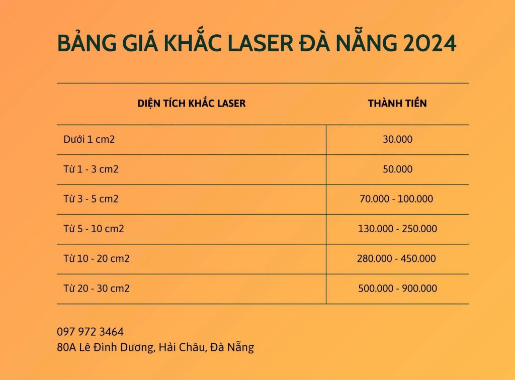 Khắc laser Đà Nẵng